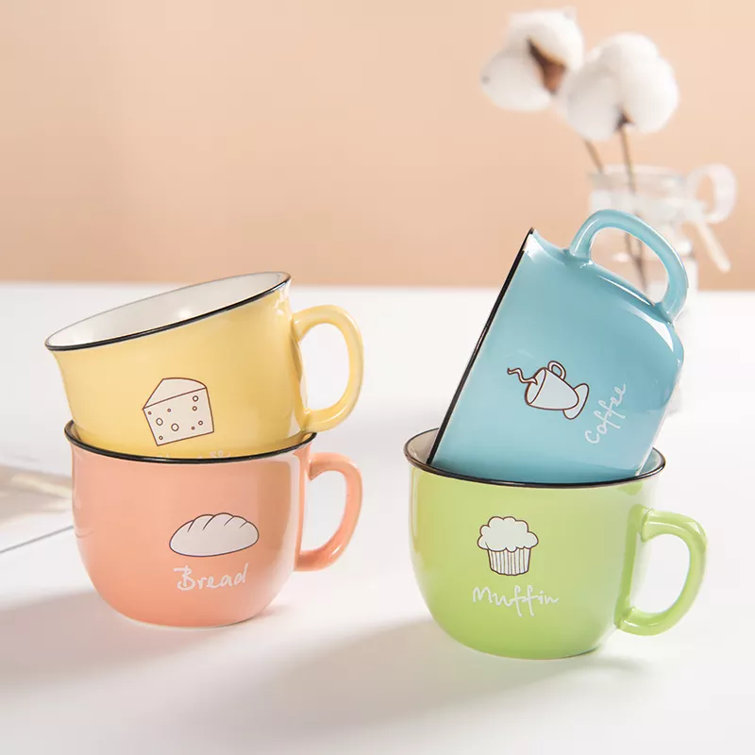 Winston Porter Coated Mugs Set Of 4 Wayfair